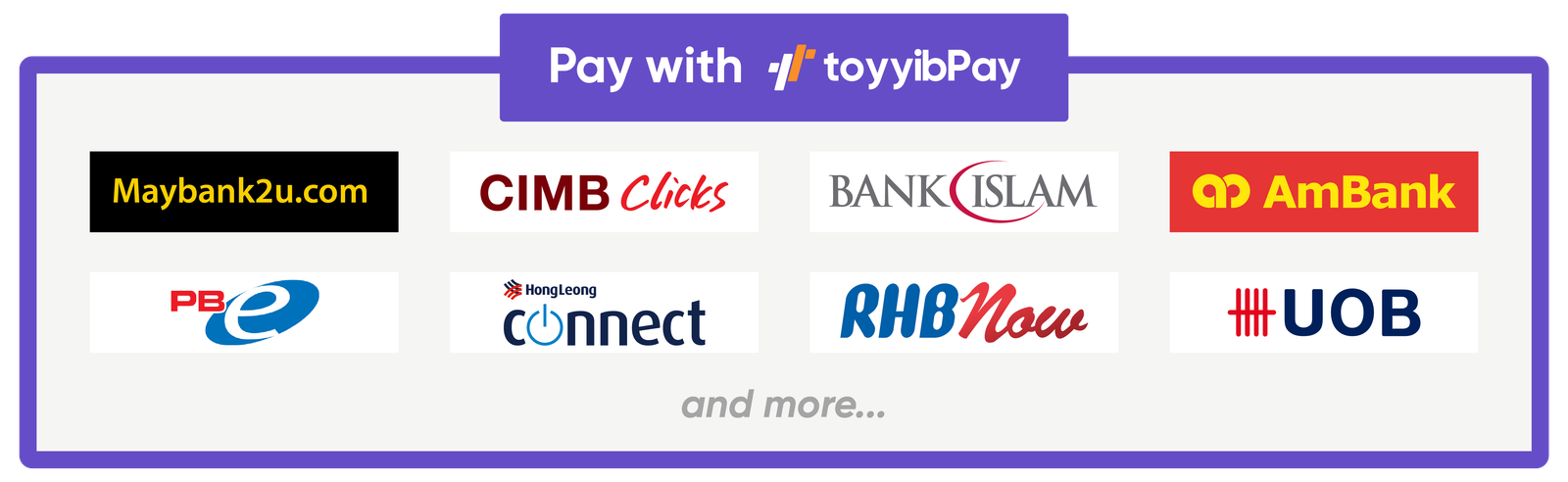 Bayar Online ToyyibPay